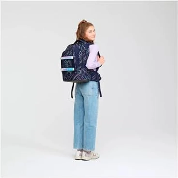 Satch Pack Schulrucksack Purple Laser – Bild 7
