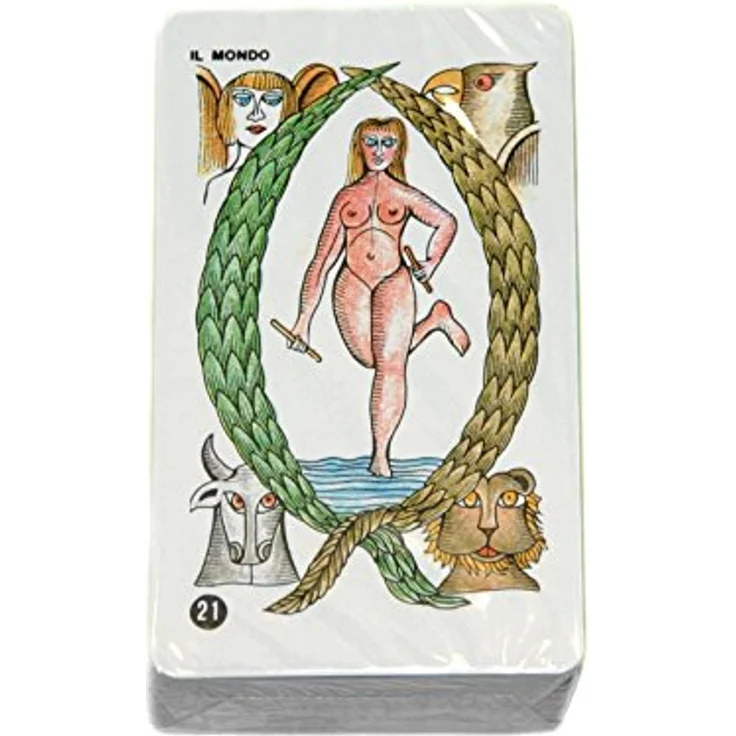 Dal Negro tarotkarten 10,5 x 6,2 cm Karton 78-teilig – Bild 4