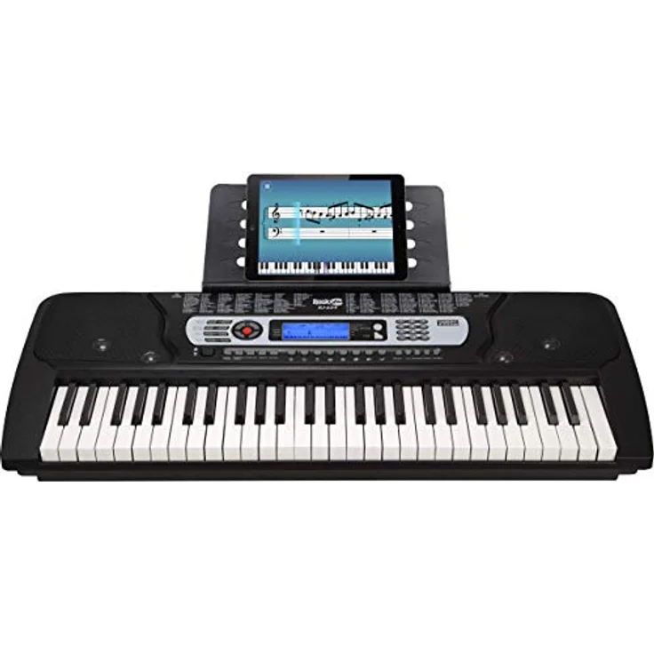 RockJam - RJ654 - Tragbares 54-Tasten Digital Keyboard mit Notenständer und Interaktivem LCD-Bildschirm – Bild 5
