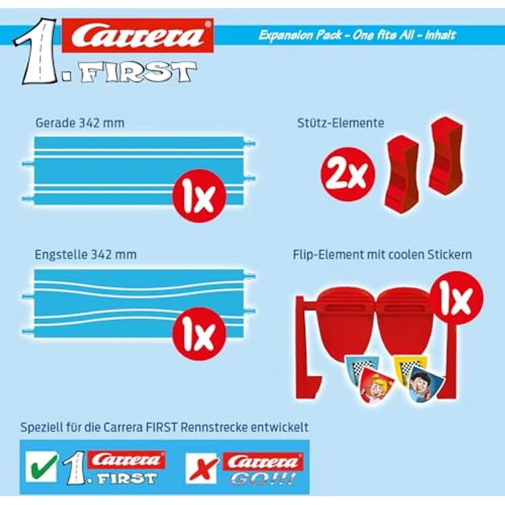 Carrera First Extension Set One fits All - 20067001 - Preisvergleich – Bild 4