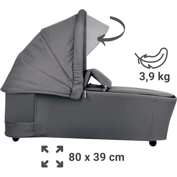 Gesslein Kombikinderwagen FX4 Swing Set, Braun, metall, 55x130x100 cm, EN 1888, UV 50+, Oeko-Tex® Standard 100, Feststellbremse, abklappbare Fußstütze, Federung, kugelgelagerte Räder, abnehmbare Verdeckung, 5-Punkte-Gurt, für Babyschale geeignet, Griff in Lederoptik – Bild 10