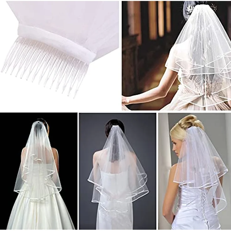 Mytovosn Deko Schärpe Set, 15PCS mit 1 Braut Schärpe, 10 Team Bride Schärpen, Schleier, Tiara, Tattoos und Accessoires für Junggesellinnenabschied, roségold – Bild 4