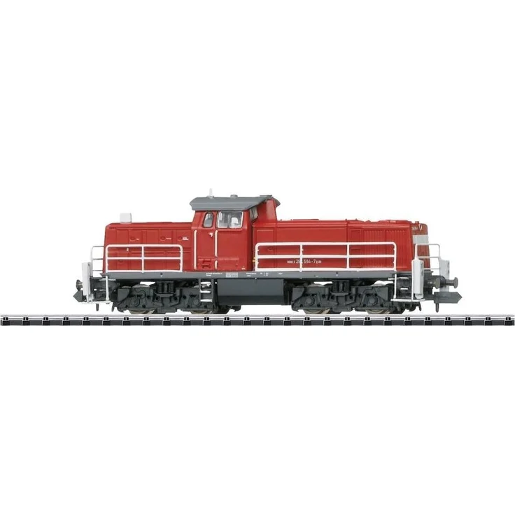 MiniTrix 16298 N Diesellokomotive BR 294 der DB Schenker Rail Deutschland AG, MHI - Remotorisierte Ausführung, Digital-Decoder, mfx und DCC, Führerstandsbeleuchtung, Metallgriffstangen, Länge 89 mm
