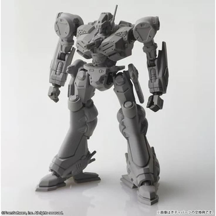 SquareEnix Armored Core Structure Arts Plastic Model Kits 4er-Pack Series 1, 4 detailreiche Mecha-Bausätze mit Artikulationspunkten und austauschbaren Teilen, 9-11 cm groß – Bild 26