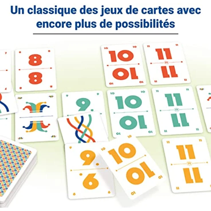 Ravensburger Elevens – Gesellschaftsspiel Familie – Klassisches Kartenspiel – französische Version – Reisespielformat – Bild 3