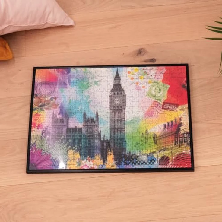Ravensburger Puzzle Rahmen 17901 - Rahmen für Puzzle 500 Teile - Format 50 x 37 cm, schwarz - Perfekte DIY Wanddekoration – Bild 3