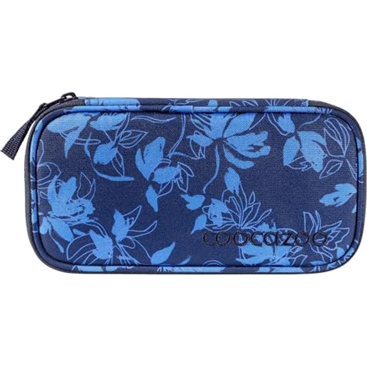 Coocazoo JOKER Schulrucksack-Set „Tropical Night“, 3-teilig, ergonomischer 25L Tornister mit Brust- und Hüftgurt, blau, inkl. Mäppchen und Geldbörse, 100% recycelte PET-Flaschen – Bild 4