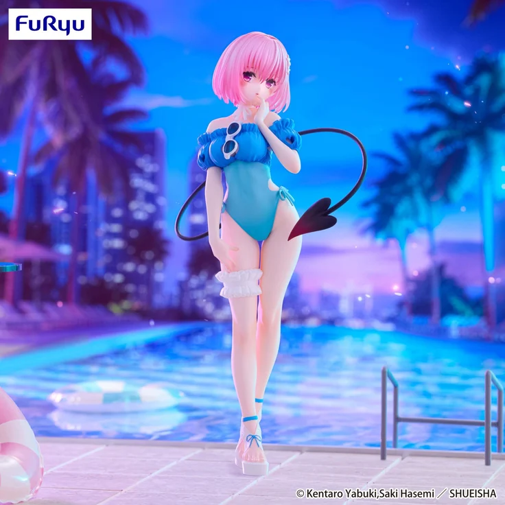 FuRyu To Love Ru Darkness Trio-Try-iT PVC Statue Momo Belia Deviluke, 19 cm, detailreiche Sammelfigur in bedruckter Box
