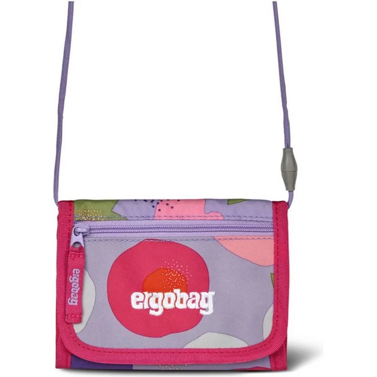 ergobag Brustbeutel (Portemonnaie) für Kinder, Inklusive Münzfach, Blau – Bild 1