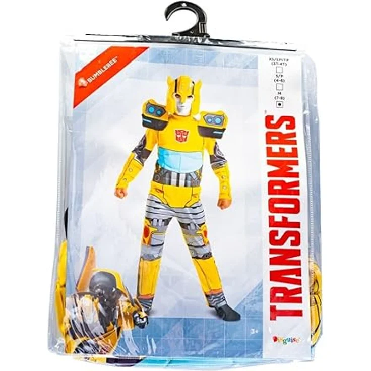 Disguise Transformers Bumblebee Kinderkostüm, Fancy Dress für Alter 7-8 Jahre – Bild 3