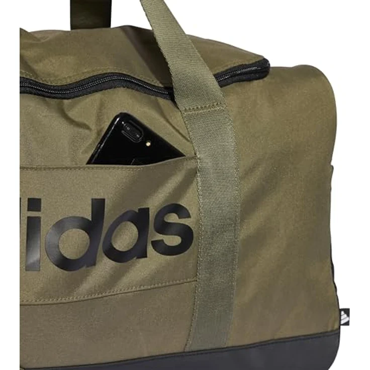 adidas Performance Sporttasche LINEAR DUFFEL M, Kinder-Sporttasche aus recycelten Materialien - Blau – Bild 5
