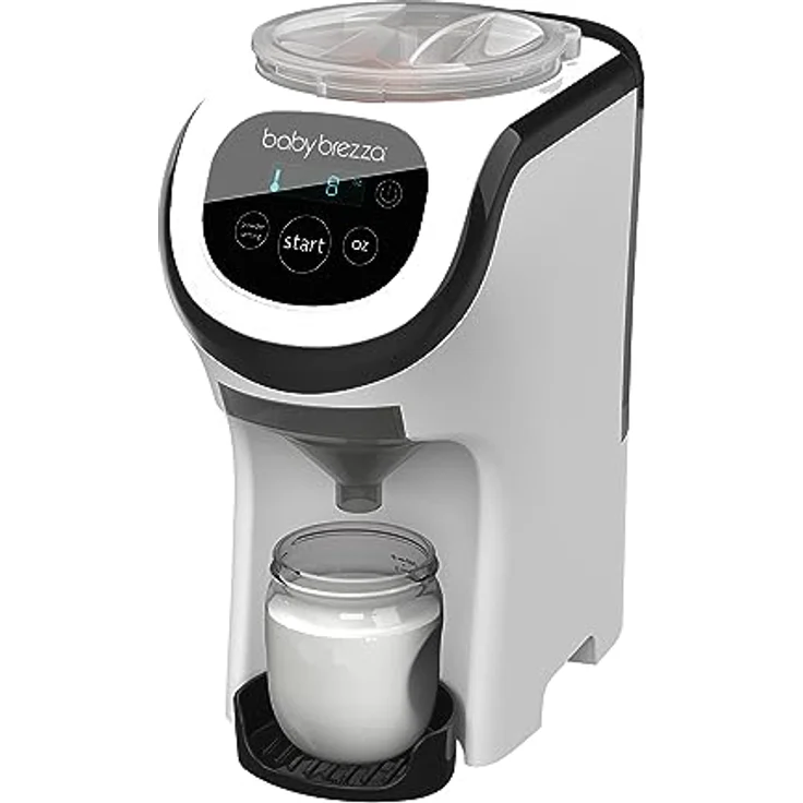 Baby Brezza Babyflaschenwärmer Formula Pro Mini mit Base - automatischer Flaschenzubereiter, ideal für unterwegs – Bild 2