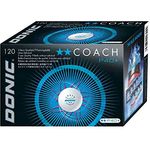 DONIC Ball Coach P40+ ** Tischtennisbälle, 120er Pack, aus Kunststoff, weiß