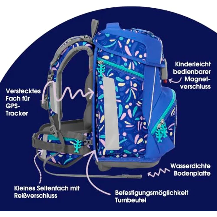 Step by Step Schulranzen SPACE Schulranzen-Set, Mehrfarbig, ideal für Kinder mit ausreichendem Stauraum – Bild 3
