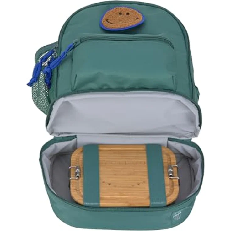 LÄSSIG Kinderrucksack mit Brustgurt Kindergartentasche Kindergartenrucksack 6,5L ab 3 Jahren/Mini Backpack Dark Green, mit individuell einstellbaren Schultergurten und großem Hauptfach – Bild 4