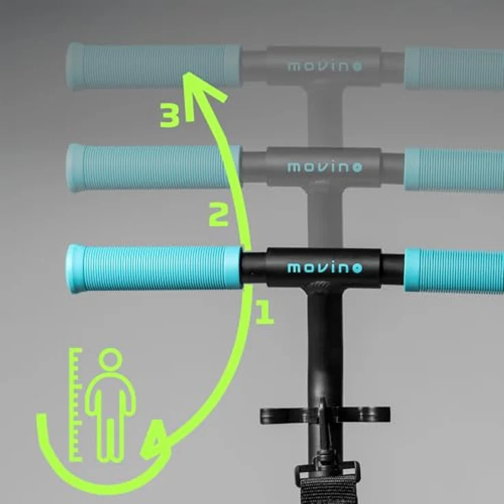Movino Movino Infinity Scooter Teal (teal blue) – Bild 7