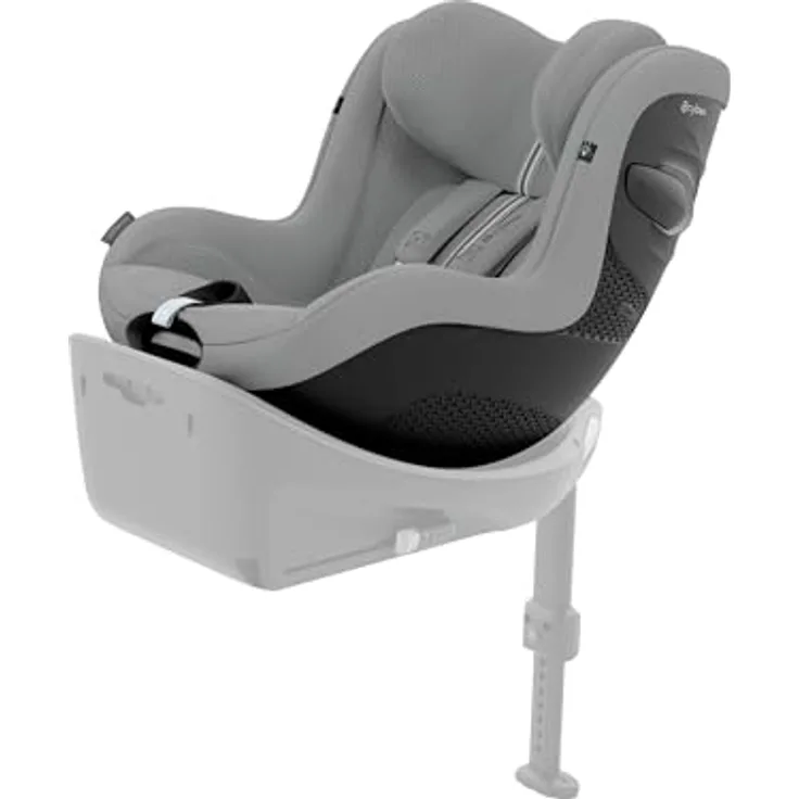 Cybex Sirona G3 Plus i-Size Reboard Kindersitz mit 360° Drehung und L.S.P. Seitenaufprallschutz, Stone Grey