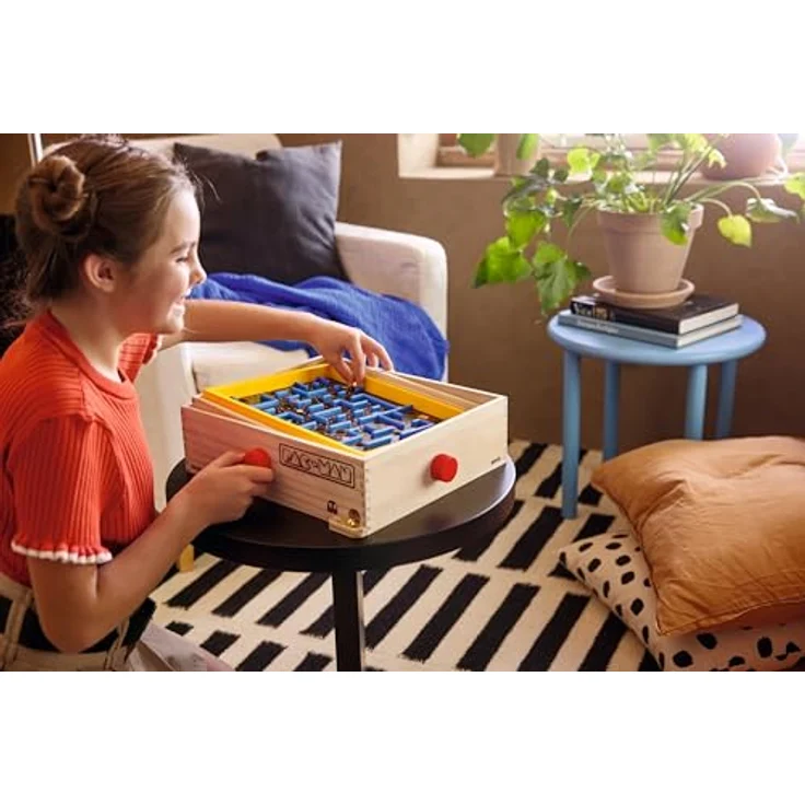 Brio PAC-MAN Labyrinth, Brettspiel mit retro-inspiriertem Maze und zahlreichen Hindernissen – Bild 5