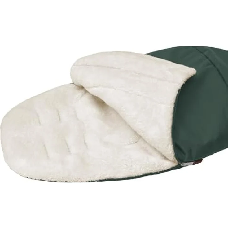Maxi-Cosi 2in1 Fußsack für Kinderwagen & Buggys, kuscheliges Teddy-Fleece, wasserabweisend, Twillic Green – Bild 2