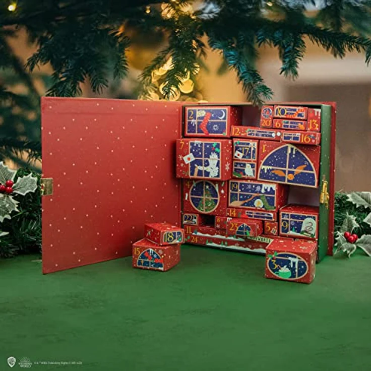 Cinereplicas Harry Potter - Deluxe Adventskalender 2023 - Offizielle Lizenz, Hardcover-Box mit Schloss, originale Geschenke, hochwertige Harry Potter-Produktlinie - Preisvergleich – Bild 3