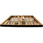 Almina Backgammon Brettspiel aus Holz – Kaplama Tavla, handgefertigt, traditionelles Design, inklusive Spielsteine und Würfel, kompakt für zuhause oder unterwegs