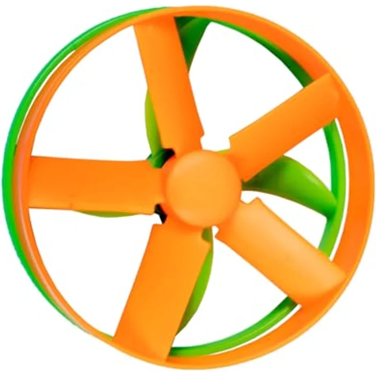 Paul Günther 1687 - Propeller-Spiel Turbo Twister, Turboblaster-Startpistole, für Kinder ab 5 Jahren, inkl. 6 Rotoren zum verschießen, Rotor ca. Ø 6,5 cm – Bild 3