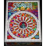 Enigma Floodgate Games Sagrada - Brettspiel zur Buntglasfenster-Konstruktion mit strategischem Würfelspiel, Englisch