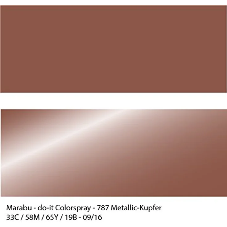 Marabu Do it Metallic Kupfer, Acrylic Colorspray mit edlen Metalleffekten, styroporfest, 150 ml Sprühdose – Bild 5