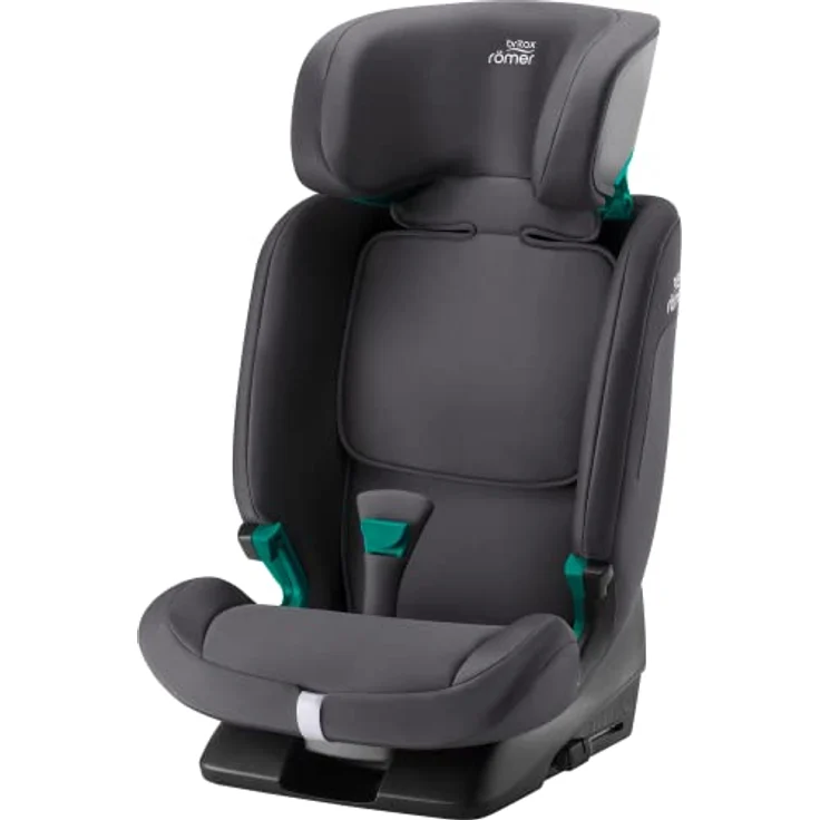Britax Römer Kindersitz EVOLVAFIX, mit ISOFIX, für Kinder von 76-150 cm (i-Size), 15 Monate - 12 Jahre, Midnight Grey – Bild 5