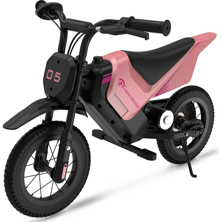 EVERCROSS TECH EV05M, Elektromotorrad für Kinder mit 150-Watt-Motor, 8/16 KMH Geschwindigkeitsmodi und 10 KM Reichweite