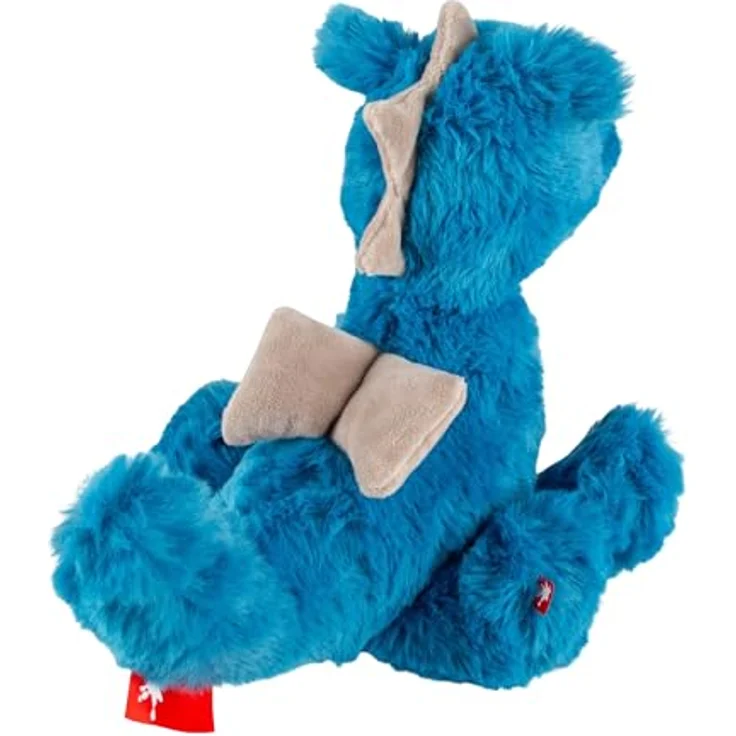 sigikid Kuscheldrache Flauscherie, blauer Plüschdrache mit weichem Material, 32 cm, waschbar bei 30°C – Bild 5