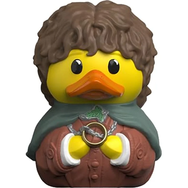 TUBBZ Box-Ausgabe Frodo Beutlin Sammler-Vinyl-Gummiente Figur - Offizielles Der Herr der Ringe Merchandise, 9 cm groß, Display-Box inklusive - Fernsehen, Filme & Videospiele – Bild 3