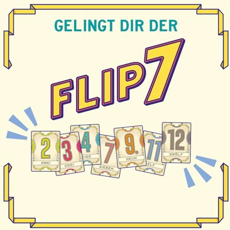 Kosmos Flip 7 Kartenspiel, aufregendes Sammelspiel für 2-6 Spieler – Bild 5