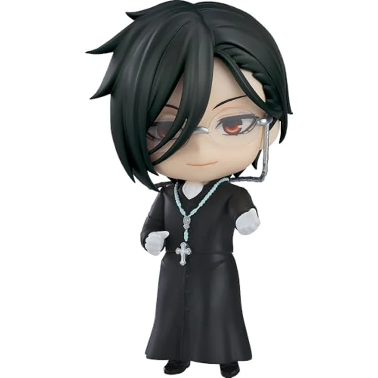 Orange Rouge Nendoroid TV Anime Black Butler - Internat - Sebastian Michaelis Azure Owl Ver., vorbemalte Actionfigur, 3,9 Zoll (100 mm) – Bild 1