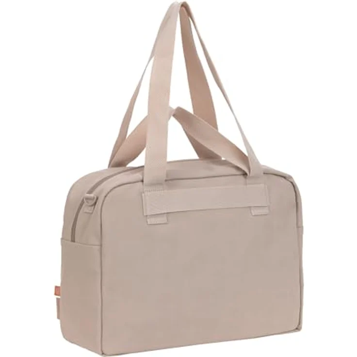 LÄSSIG GRE Everyday Bag humus, Baby Wickeltasche mit Tragegriff, Wickelunterlage, wasserabweisend, inklusive Wickelzubehör und gepolstertem Laptopfach (16 Zoll) – Bild 5