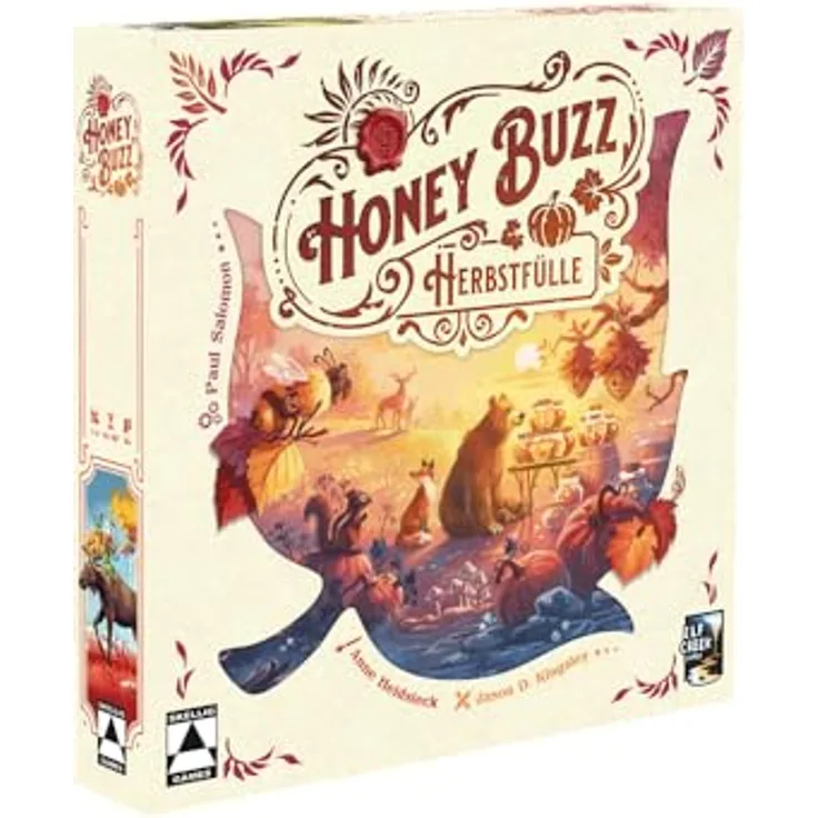 Skellig Games SKE48903 Honey Buzz – Herbstfülle [Erweiterung] Brettspiel Zubehör, flexible Gestaltung, hochwertige Materialien