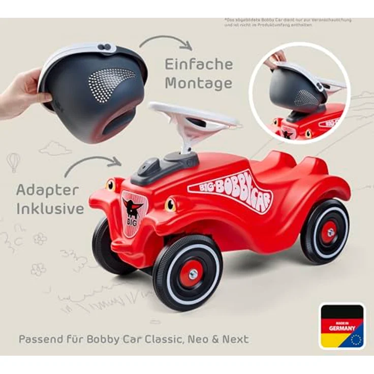 BIG Spielwarenfabrik 800056499 Bobbycars und Rutscher Big Bobby Basket – Bild 4