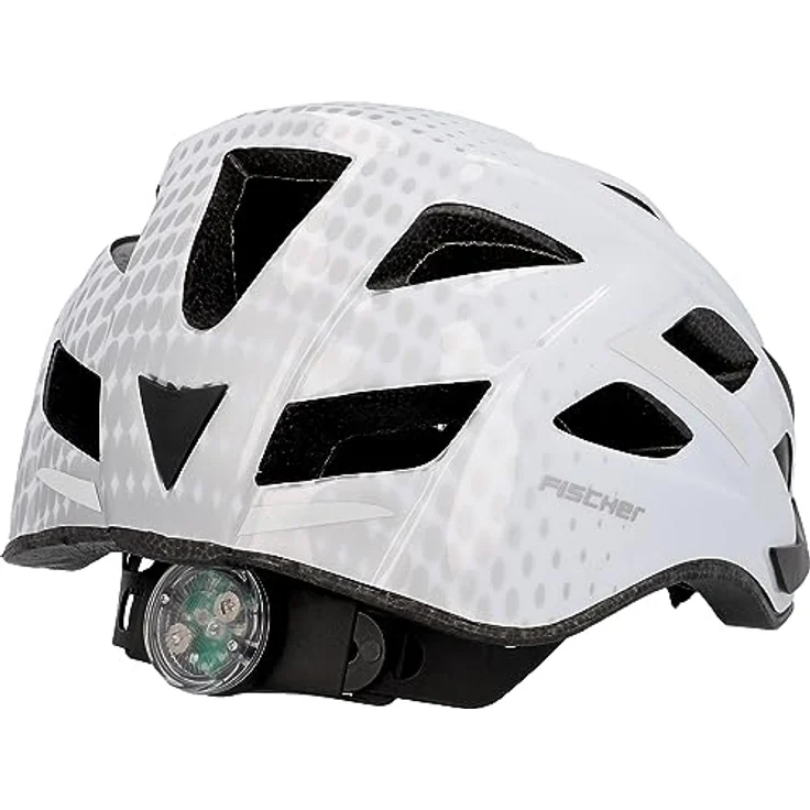 Fischer FISCHER bicycle Urban Lano helmet (white/black size S/M 52 - 59 cm) – Bild 6