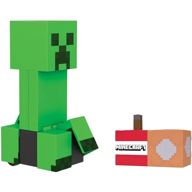 Mattel® Actionfigur MINECRAFT explodierender, ferngesteuerter Creeper, mit Licht und Sound, inklusive DLC-Code – Bild 6