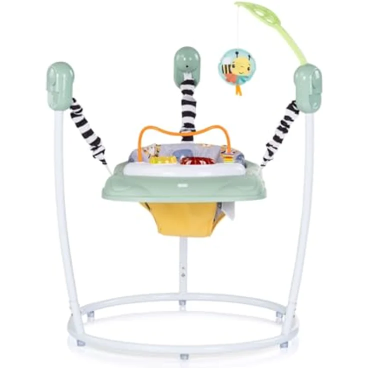 Chipolino Hopser Jumpy Car, Musikpanel mit Licht und verstellbarem Sitz, geeignet für Babys ab 6 Monaten, grün – Bild 2