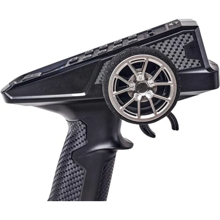 Carson 500500110 FS 3K Reflex Wheel Pro 4, 3-Kanal Fernsteuerung mit Trimmfunktion und wasserdichtem Nano-Empfänger, 2,4GHz – Bild 3