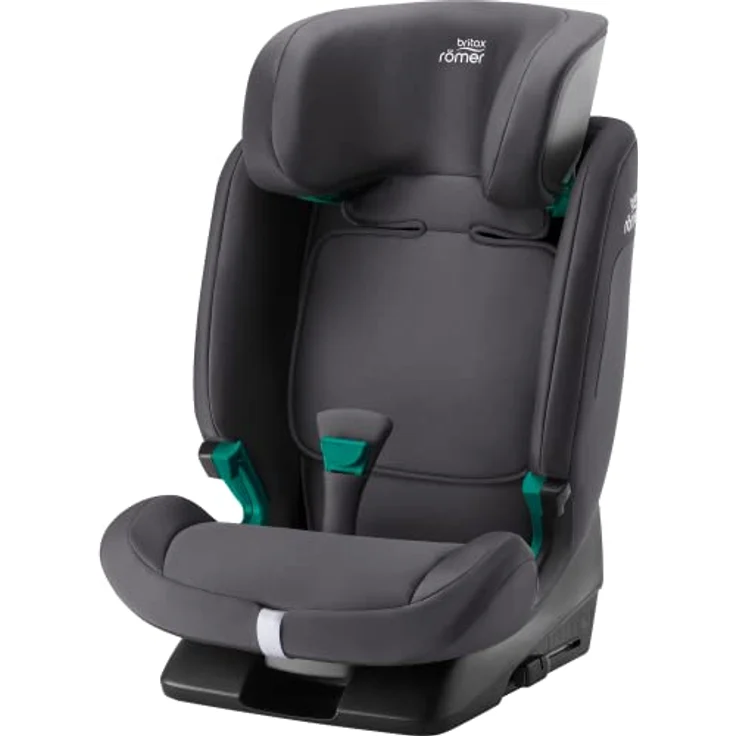 Britax Römer Kindersitz EVOLVAFIX, mit ISOFIX, für Kinder von 76-150 cm (i-Size), 15 Monate - 12 Jahre, Midnight Grey – Bild 4
