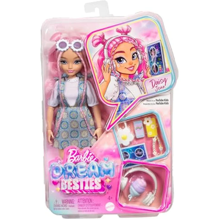 Mattel Barbie Dream Besties Daisy, Ankleidepuppe mit einzigartigen Talenten – Bild 6