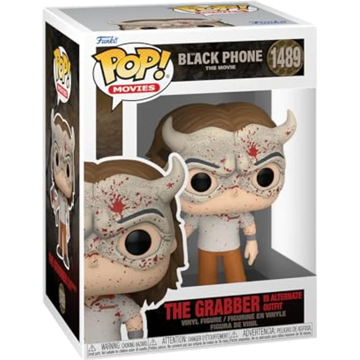 Funko Pop! Movies: Black Phone - The Grabber - Blutige Vinyl-Sammelfigur, 9,5 cm - Offizielle Handelsware für Sammler und Filmfans – Bild 1