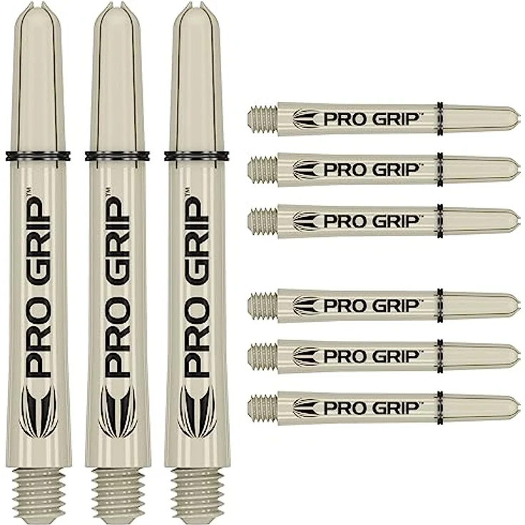 Target Darts Sand Pro Grip Dartschäfte Kurt, 9 Stück Set mit verbesserter Fluggriffigkeit und stabilem 2BA-Gewinde – Bild 1