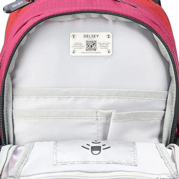Delsey Paris Wanderrucksack Nomade, Polyester mit Laptopfach für Geräte bis 13 Zoll, ergonomisches Rückensystem – Bild 8