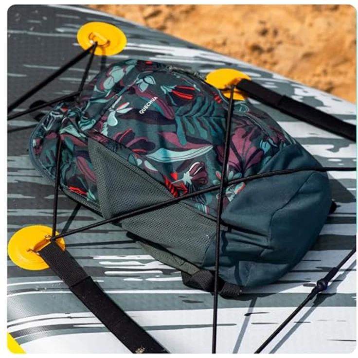 Neo-Sport Aquasurf 10.6 SUP Aufblasbar Set, 320 cm mit Handpumpe, verstellbarem Paddel, Leash und Rucksack, bis 140 kg Tragkraft, rutschfeste Oberfläche – Bild 3
