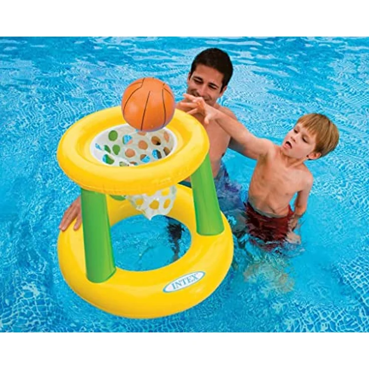 INTEX Basketballspiel Ball Badespiel Badespaß Basketball Pool Spiel aufblasbar – Bild 3