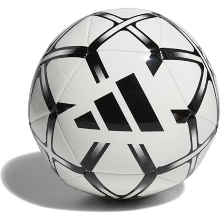 Adidas Sport Starlancer Clb Ball, Spielball für Erwachsene, schwarz/weiß – Bild 2