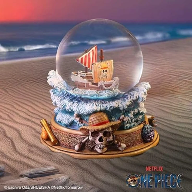 Nemesis Now One Piece Going Merry Schneekugel, 17 cm, hochwertige Resin-Qualität – Bild 5